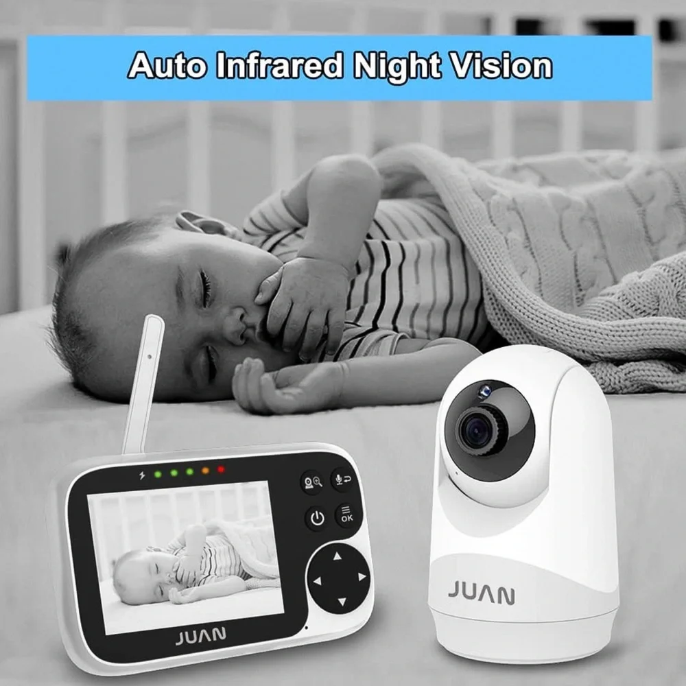 Baby/Pet/Surveillance Camera w/ 5” LCD Color Monitor, No Wi-Fi or App Needed - Picture 7 of 8